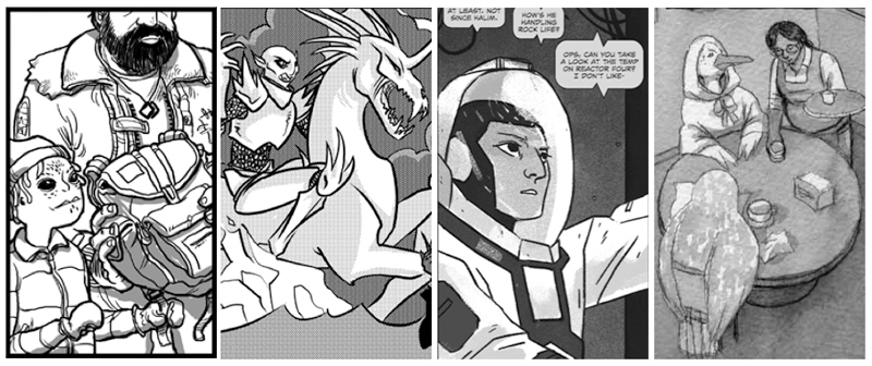 Illustration for article titled Help Bring This Queer Science Fiction Comics Anthology To Life